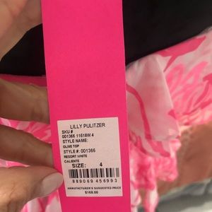 New Lilly Pulitzer Olive Top
